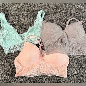 NWT Victoria Secret bralette bundle